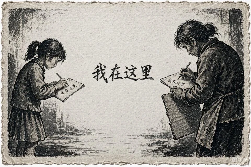 图13 孩子与拾荒者